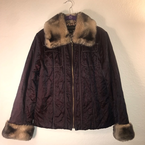 Kristen Blake Jackets & Blazers - NWOT Kristen Blake Down Jacket with Fur